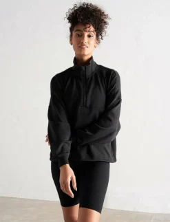 aim´n Comfy Modal Half Zip - Skjortor|Kvinnor Toppar & T-Shirts