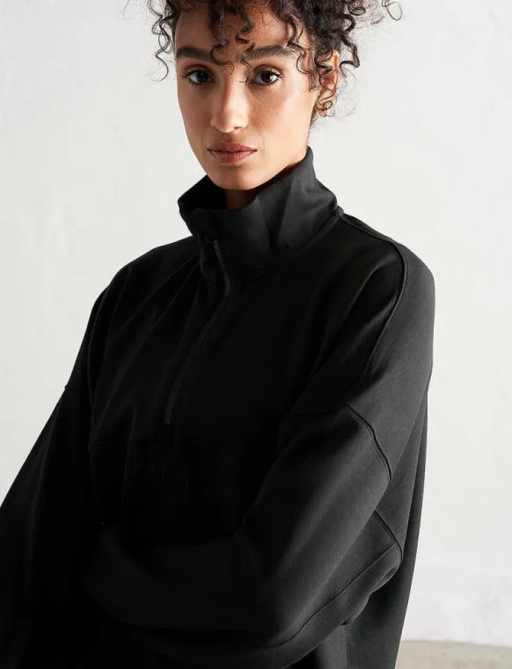 aim´n Comfy Modal Half Zip - Skjortor|Kvinnor Toppar & T-Shirts
