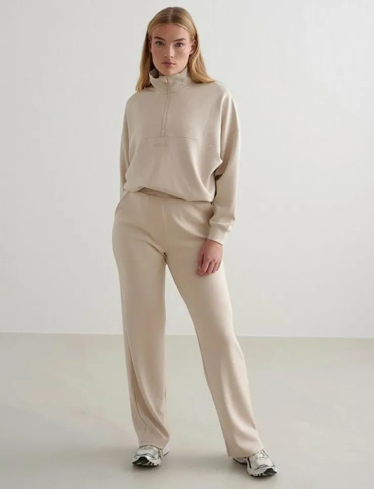 Kvinnor aim´n Byxor|Comfy Modal Wide Pants - Casual byxor