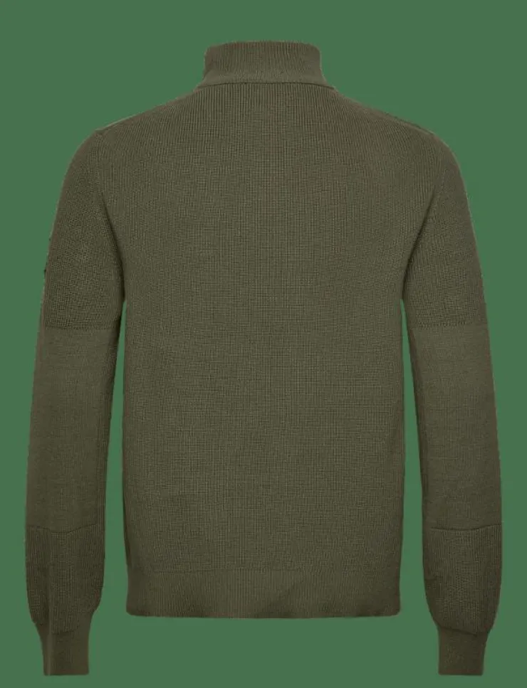 Belstaff COMMANDER QUARTER ZIP JUMPER - Stickat| Stickat