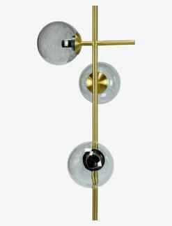 Dyberg Larsen Lampor|Como Golvlampa rök/ mässing - Golvlampor