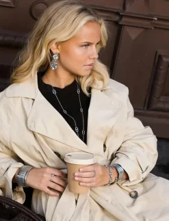 Kvinnor By Jolima Smycken|Como large earring - Hängande örhängen