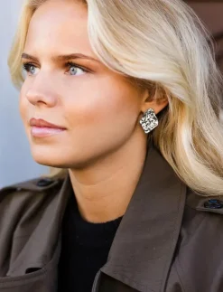 By Jolima Como mini earring gold - Studs örhängen|Kvinnor Smycken