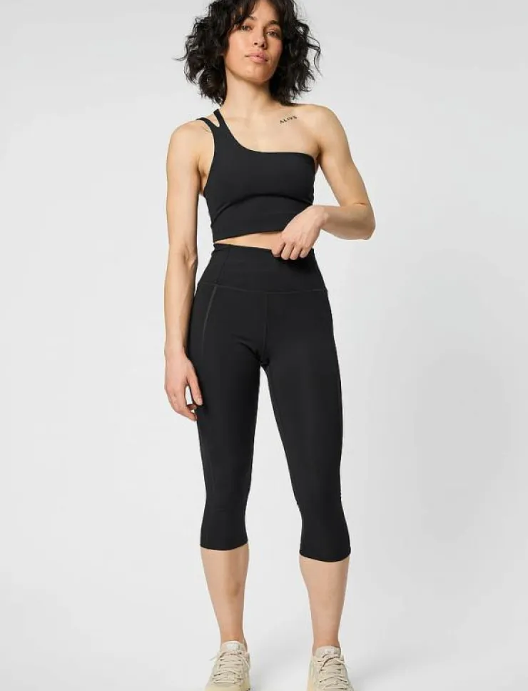 Girlfriend Collective Compressive High-Rise Legging, Capri - Leggings|Kvinnor Tights|Leggings & Tights