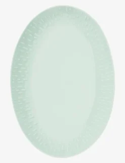 Aida Confetti oval dish w/relief 1 pcs. giftbox - Serveringsfat & Uppläggningsfat| Serveringsfat