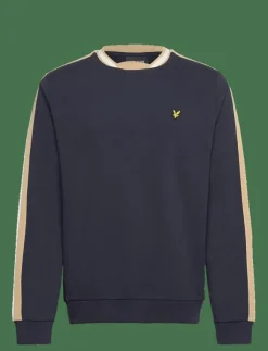 Lyle & Scott Sweatshirts & Huvtröjor|Contrast Taped Sweatshirt - Sweatshirts