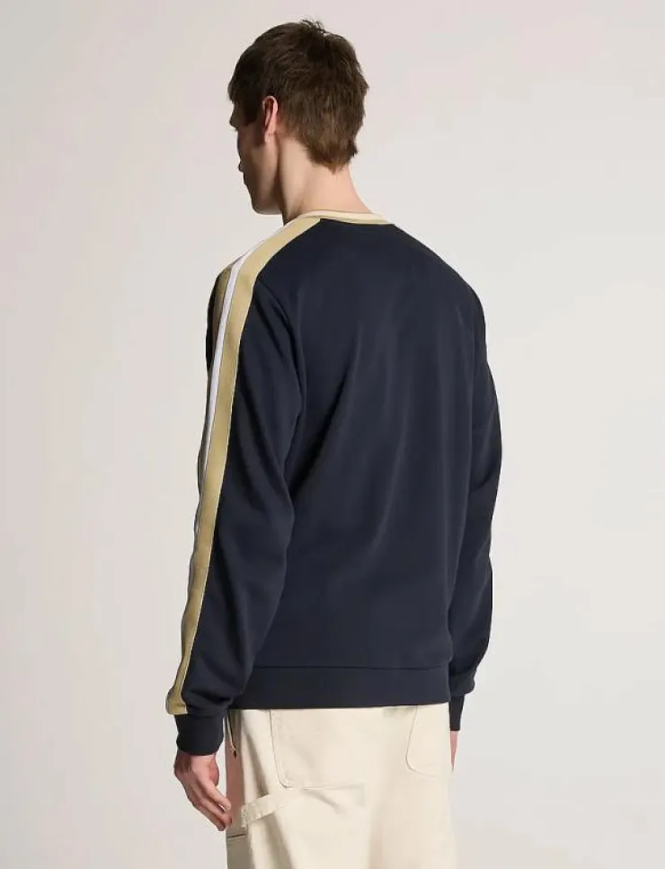 Lyle & Scott Sweatshirts & Huvtröjor|Contrast Taped Sweatshirt - Sweatshirts