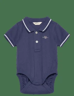Barn GANT Bodies|CONTRAST TP PIQUE BODY - Kortärmad body