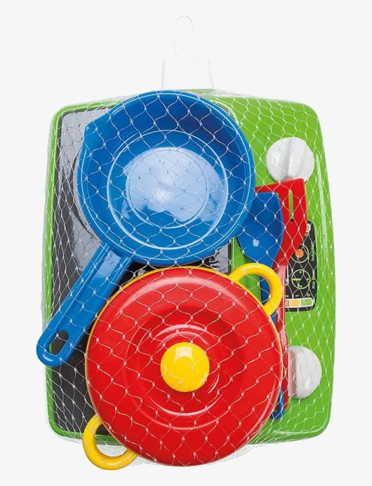 Barn Dantoy Leksakskök & Tillbehör|COOK & SERVE SET IN NET 6 PCS - Tillbehör till leksakskök