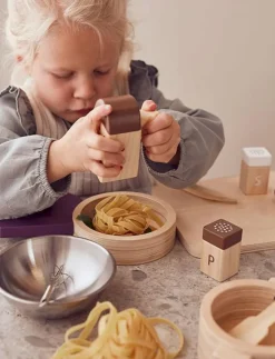 Kid's Concept Cookware play set BISTRO - Tillbehör till leksakskök|Barn Leksakskök & Tillbehör