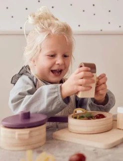 Kid's Concept Cookware play set BISTRO - Tillbehör till leksakskök|Barn Leksakskök & Tillbehör