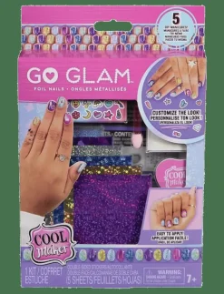 Barn Cool Maker Maskeradkläder & Tillbehör|Go Glam Foil Nails 2.0 - Smink