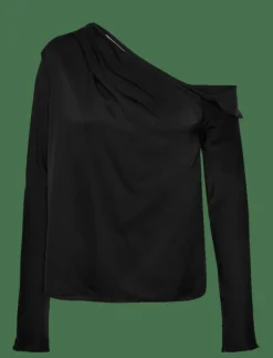 Kvinnor Ahlvar Gallery Blusar & Skjortor|Cora silk blouse - Långärmade blusar