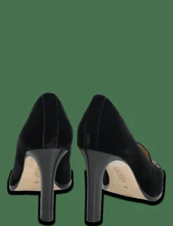 Kvinnor Lauren Ralph Lauren Högklackade Skor|Corah Embroidered-Logo Velvet Pump - Klassiska pumps