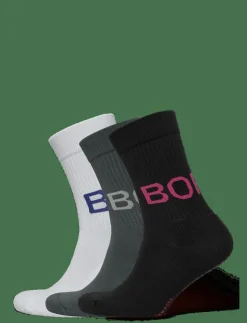Björn Borg CORE CREW POLYAMIDE SOCK 3p - Strumpor|Kvinnor Underkläder|Underkläder