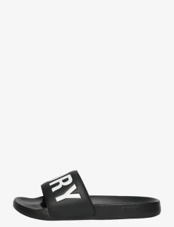 Superdry Sommarskor|Badtofflor|CORE GRAPHIC POOL SLIDE - Sandaler