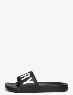 Superdry Sommarskor|Badtofflor|CORE GRAPHIC POOL SLIDE - Sandaler