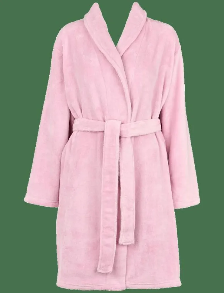 Missya Cornflocker fleece robe short - Morgonrock|Kvinnor Morgonrockar|Morgonrockar