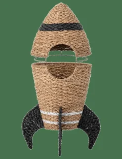 Barn Bloomingville Inredning|Inredning|Cosmina Basket w/Lid, , Seagrass - Förvaringskorgar