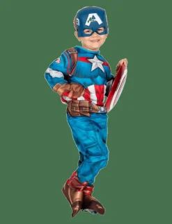Rubies COSTUME CAPTAIN AMERICA S 104 CL - Maskeradkläder|Barn Maskeradkläder & Tillbehör