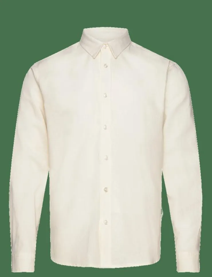 Clean Cut Copenhagen Cotton / Linen Shirt L/S - Linneskjortor| Skjortor