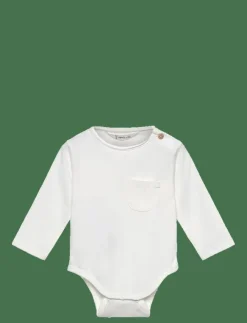 Barn Mango Bodies|Cotton body pocket - Långärmad body
