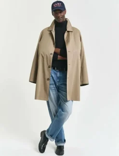 GANT Stickat|COTTON CABLE TURTLE NECK - Polokrage