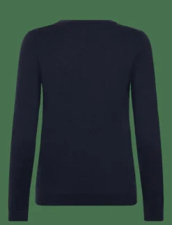 Kvinnor GANT Stickat|COTTON C-NECK - Stickat