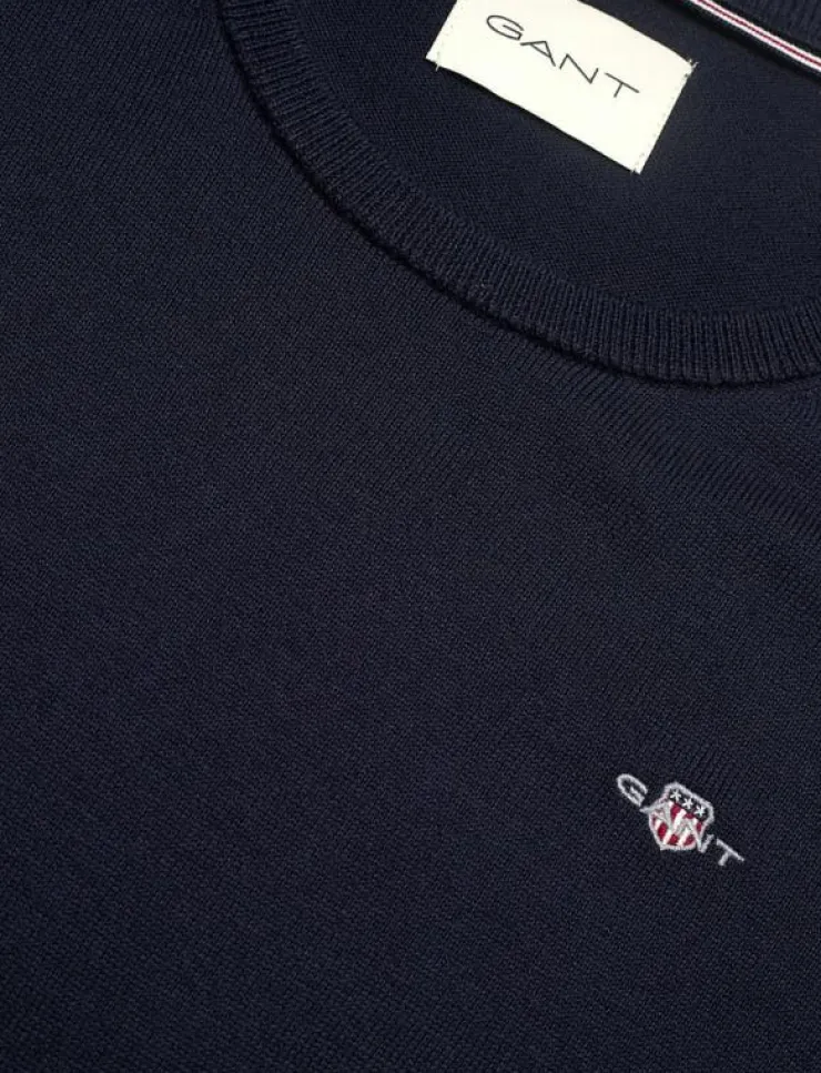 Kvinnor GANT Stickat|COTTON C-NECK - Stickat