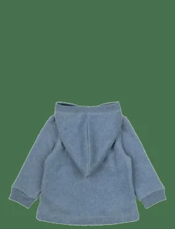 mikk-line Cotton Fleece Cardigan w Hood - Jackor|Barn Fleecekläder