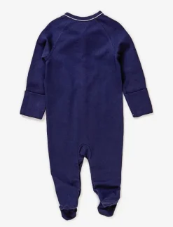 Barn Ralph Lauren Baby Bodysuits|Bodies|Cotton Footed Coverall - Långärmad body