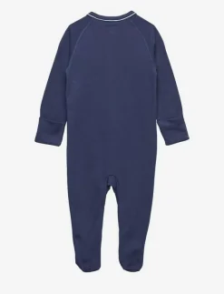 Barn Ralph Lauren Baby Bodysuits|Bodies|Cotton Footed Coverall - Långärmad body