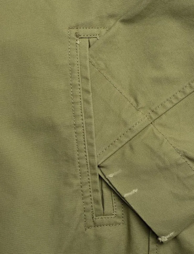 Kvinnor Mango Overshirts|Cotton jacket with contrasting collar - Tunna jackor