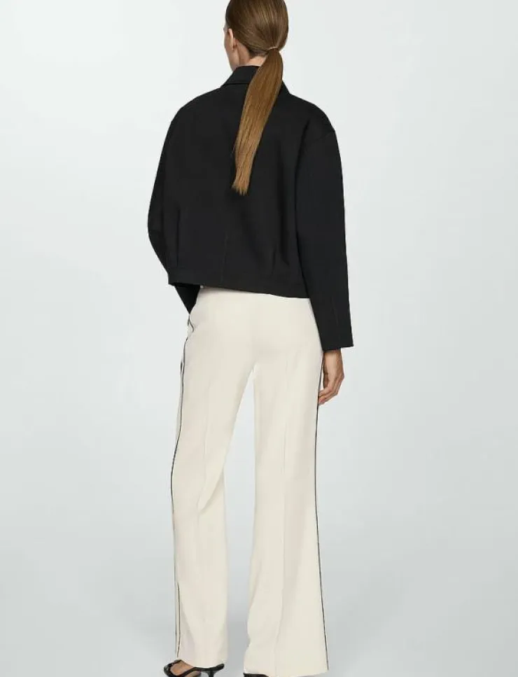 Mango Cotton jacket with shirt collar - Tunna jackor|Kvinnor Overshirts