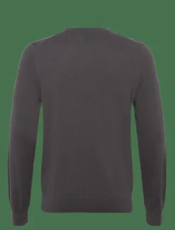 Lyle & Scott Stickat|Cotton Merino Crew Neck Jumper - Rundhalsad