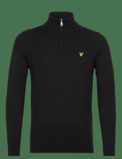 Lyle & Scott Cotton Merino Quarter Zip Jumper - Stickat| Stickat