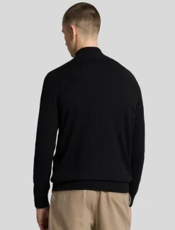Lyle & Scott Cotton Merino Quarter Zip Jumper - Stickat| Stickat