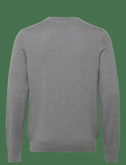 Lyle & Scott Cotton Merino V Neck Jumper - V-ringat| Stickat
