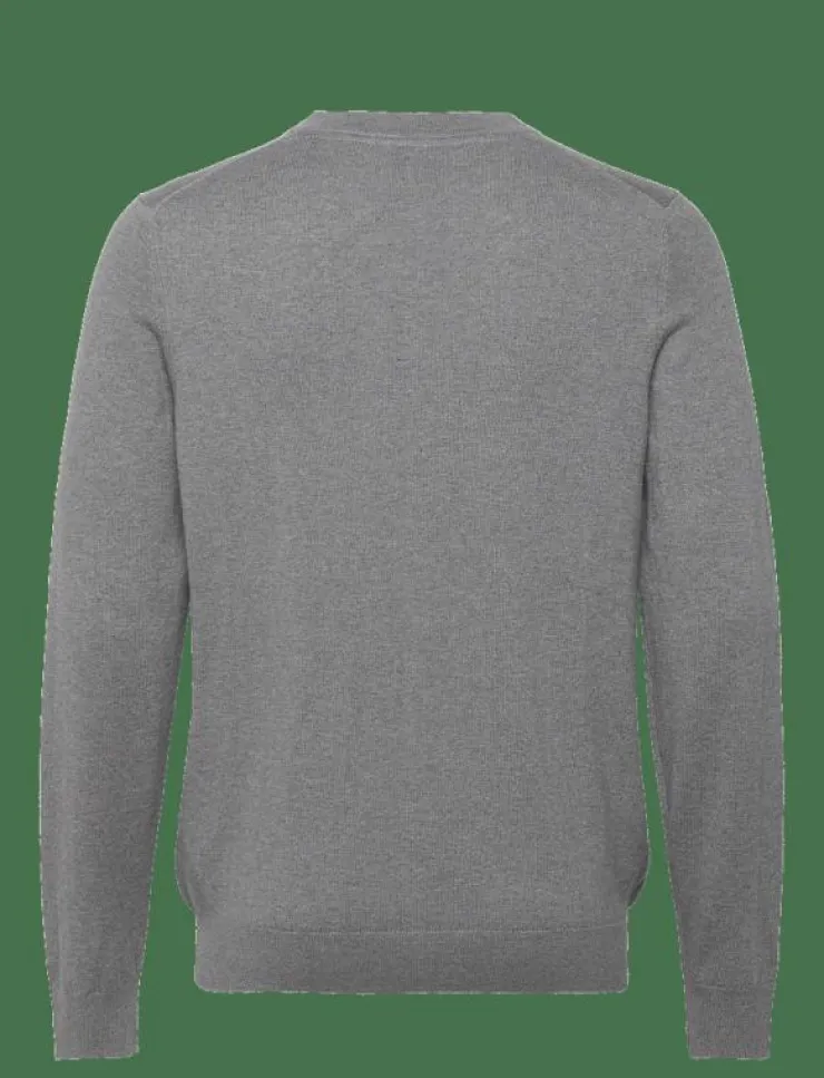 Lyle & Scott Cotton Merino V Neck Jumper - V-ringat| Stickat