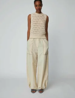 Kvinnor Stella Nova Västar|Cotton Stitch Vest - Stickade västar