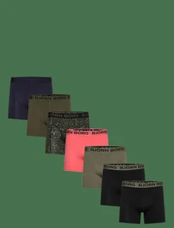 Björn Borg Underkläder|Kalsonger|COTTON STRETCH BOXER 7p - Boxershorts