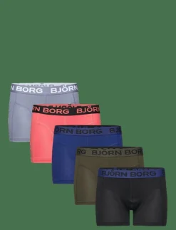 Barn Björn Borg Flerpack|Basplagg|COTTON STRETCH BOXER 5p - Kalsonger