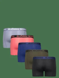 Barn Björn Borg Flerpack|Basplagg|COTTON STRETCH BOXER 5p - Kalsonger