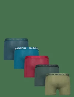 Barn Björn Borg Underkläder|COTTON STRETCH BOXER 5p - Kalsonger