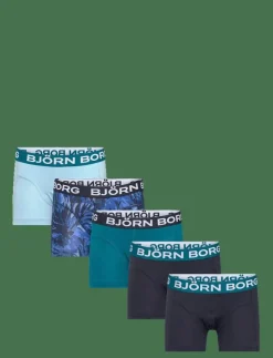 Björn Borg COTTON STRETCH BOXER 5p - Kalsonger|Barn Flerpack|Underkläder