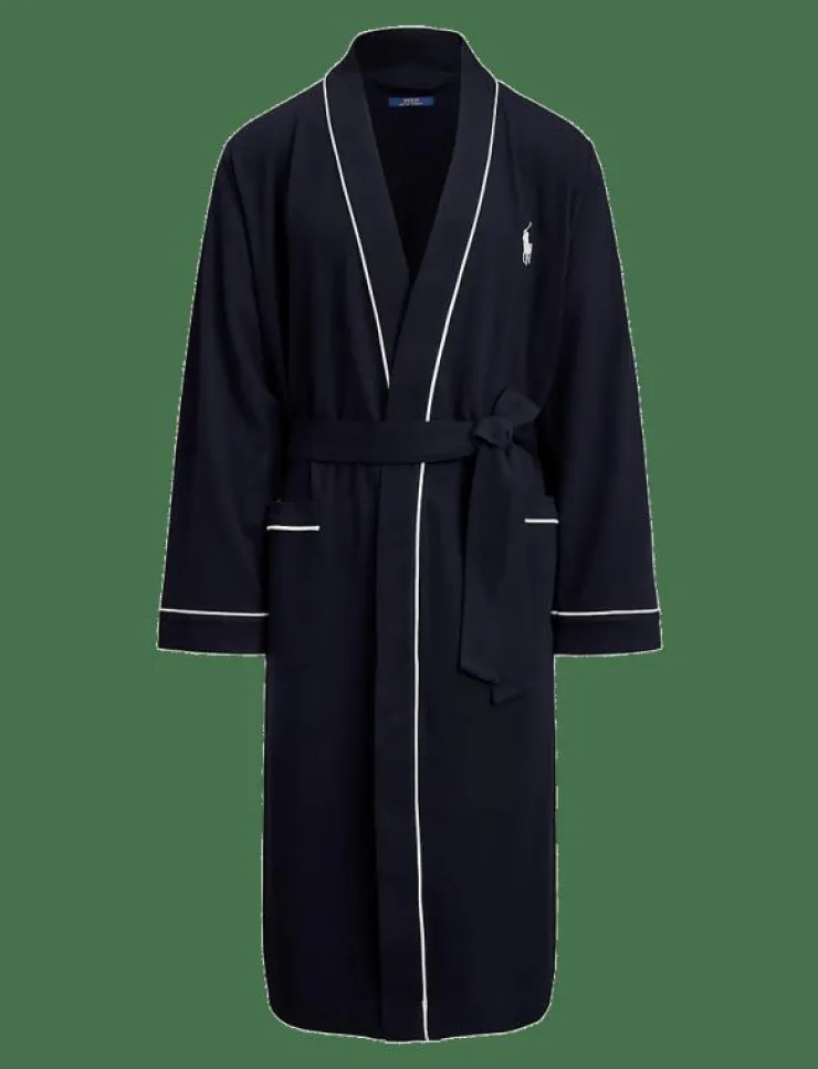 Polo Ralph Lauren Morgonrockar|Morgonrockar|Cotton-Blend Jersey Robe - Morgonrock