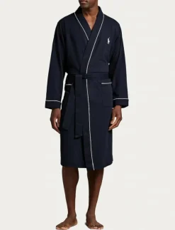 Polo Ralph Lauren Morgonrockar|Morgonrockar|Cotton-Blend Jersey Robe - Morgonrock