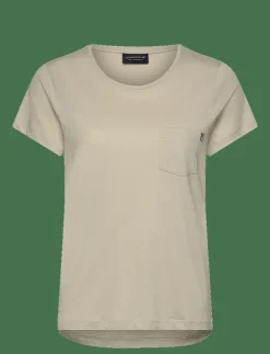 Kvinnor Lexington Clothing T-Shirts & Toppar|Cotton-Modal Blend Classic Tee - T-shirts