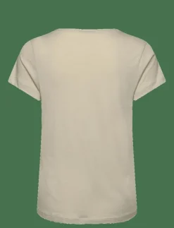 Kvinnor Lexington Clothing T-Shirts & Toppar|Cotton-Modal Blend Classic Tee - T-shirts