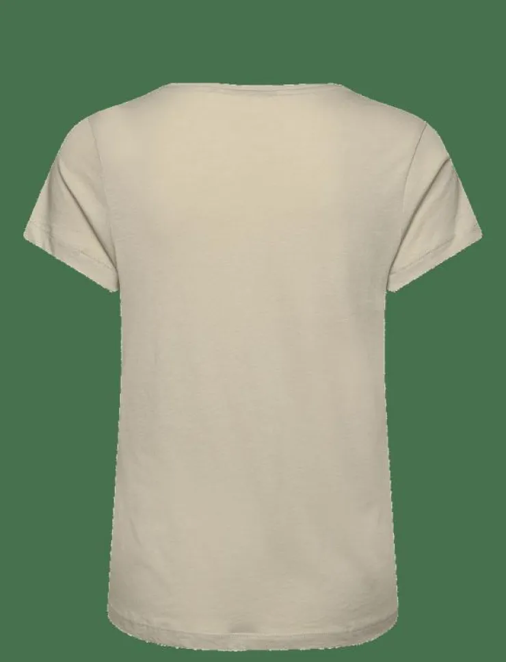 Kvinnor Lexington Clothing T-Shirts & Toppar|Cotton-Modal Blend Classic Tee - T-shirts